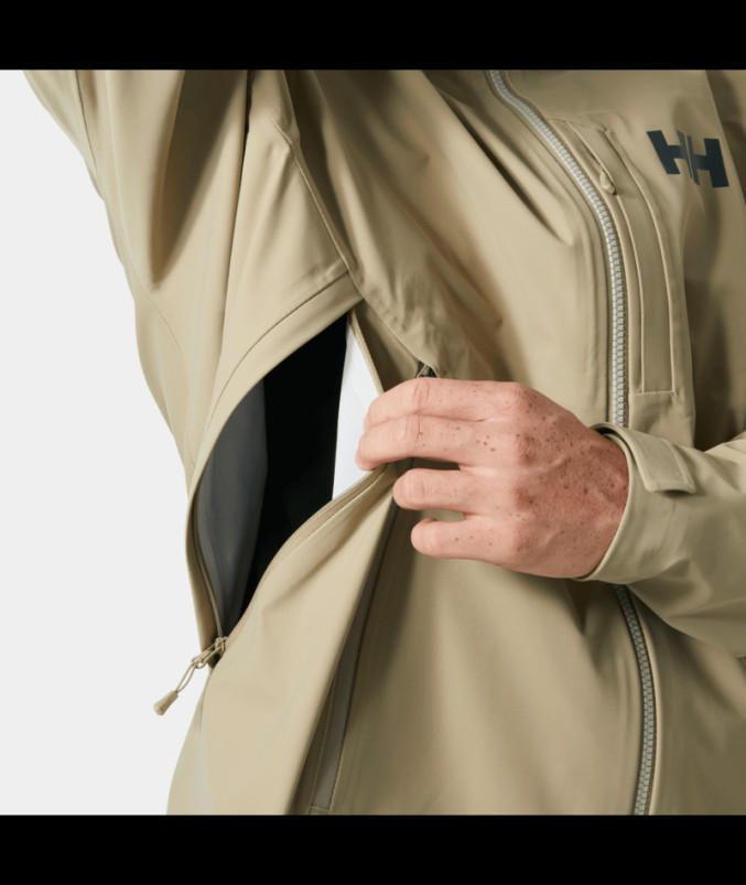 detail Pánská bunda Helly Hansen VERGLAS BC JACKET