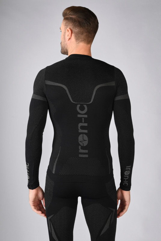detail Pánské termoprádlo Iron-ic Inovované pánské thermo triko s dlouhým rukávem