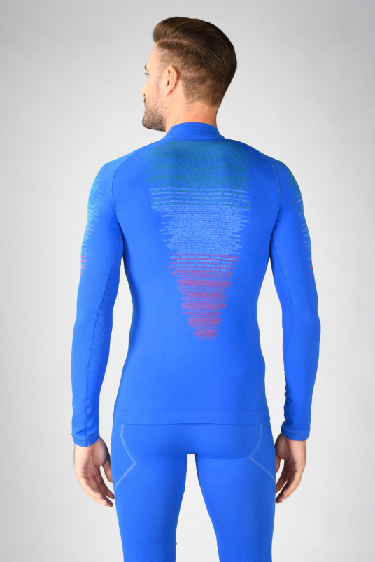 detail Pánské termoprádlo Iron-ic Pánské lyžařské triko s dlouhým rukávem