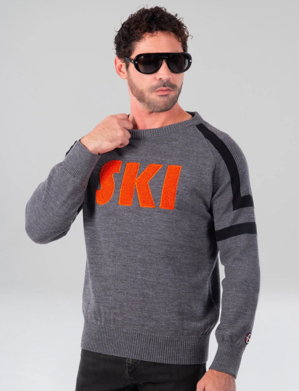 detail Pánský svetr Duvillard PRISTAN