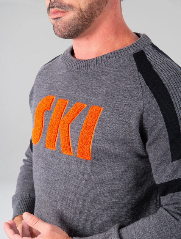 detail Pánský svetr Duvillard PRISTAN