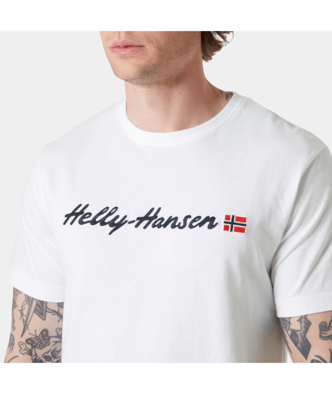 detail Pánské tričko Helly Hansen CORE GRAPHIC T 2.0