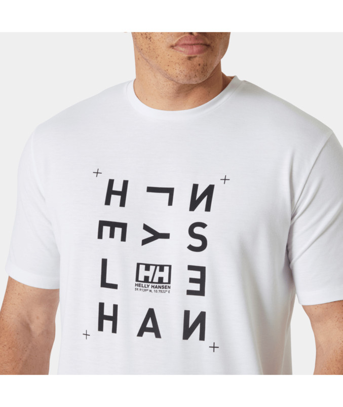 detail Pánské tričko Helly Hansen SKOG GRAPHIC T-SHIRT