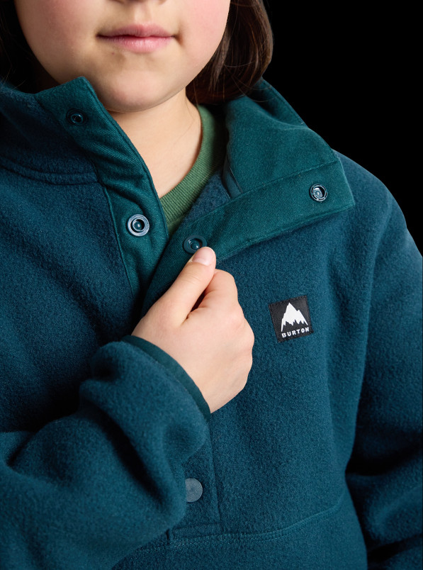 detail Dětská bunda Burton Cinder Fleece Anorak