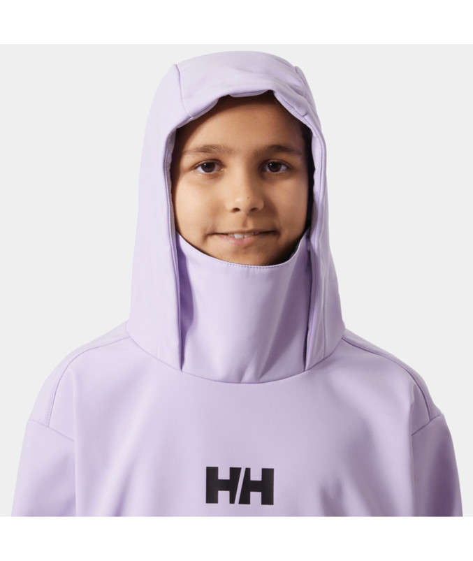detail Dětská bunda Helly Hansen JR POWDER SOFTSHELL HOODIE