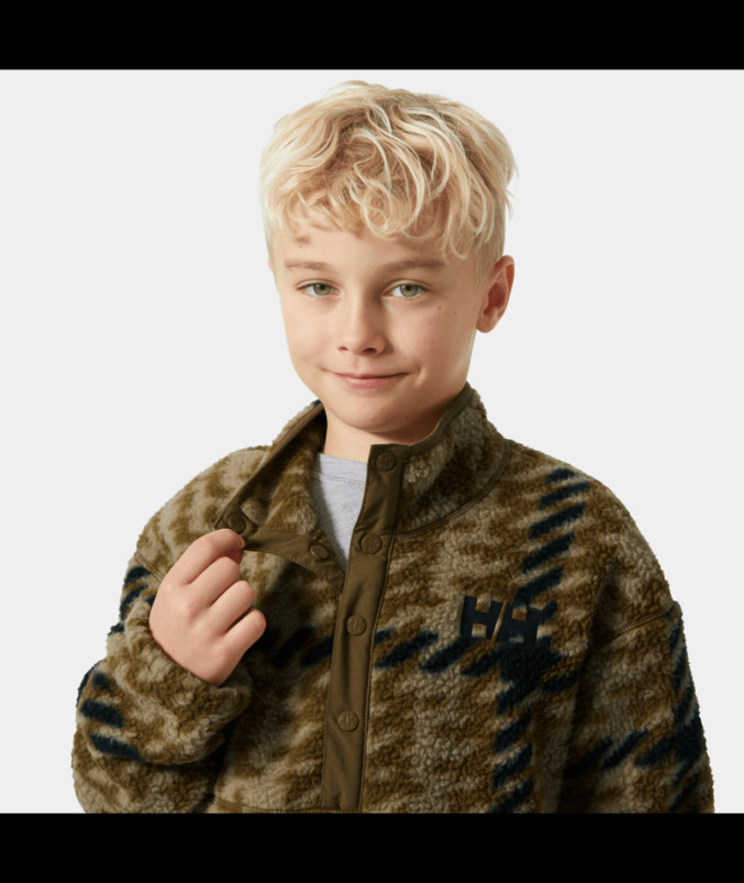 detail Dětská bunda Helly Hansen JR FROSTY PILE SWEATER