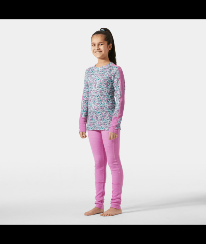 detail Dětské termoprádlo Helly Hansen JR GRAPHIC LIFA MERINO SET