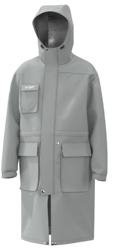 detail VIST MASS AQUA RAINCOAT