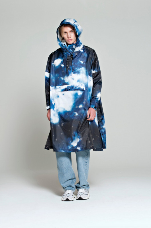 detail Pánské pláštěnka Rainkiss Starry Night - Rain Poncho
