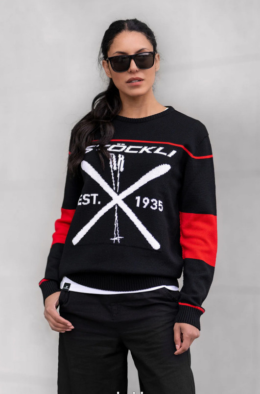 detail Stöckli Swiss Made sweater 1935