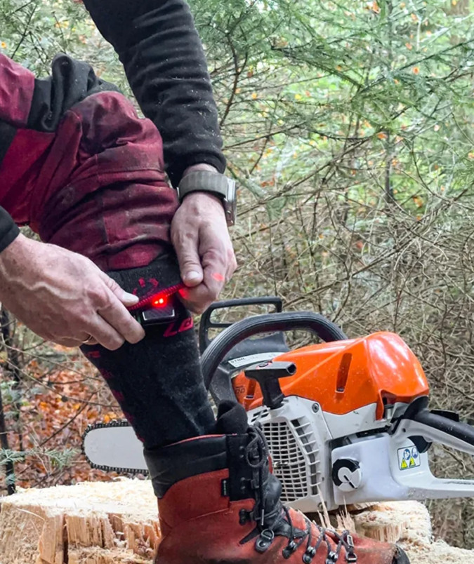 detail LENZ heat sock 5.1 toe cap