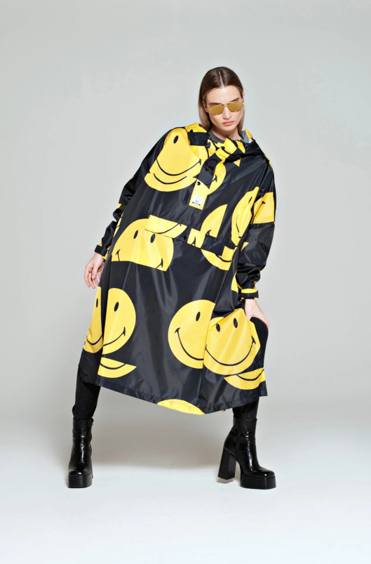 detail Unisex pláštěnka Rainkiss All Smiles x Smiley - Rain Poncho