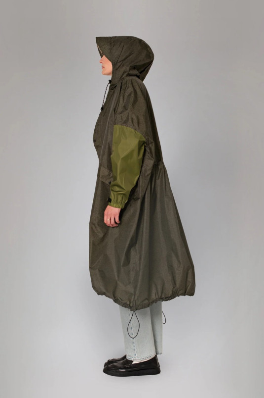detail Rainkiss Herringbone - Rain Coat
