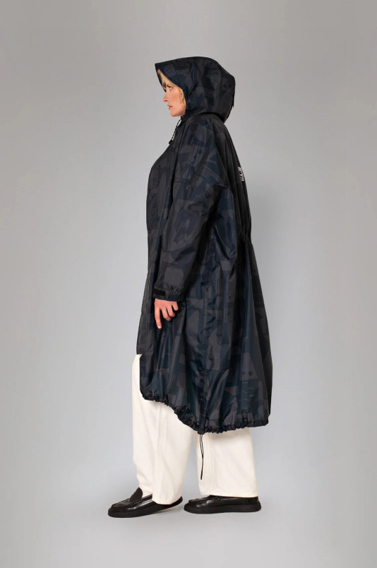 detail Rainkiss Back to Black - Rain Coat