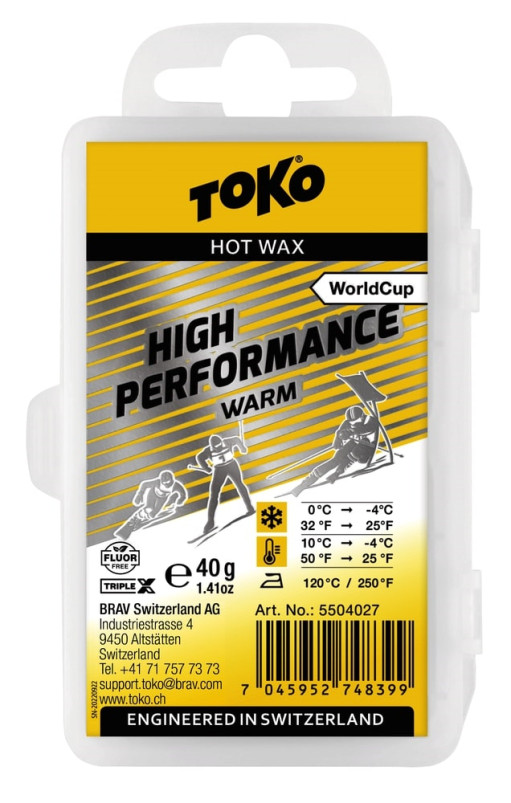 detail Unisex VOSKY A SERVIS TOKO High Performance Warm 40g