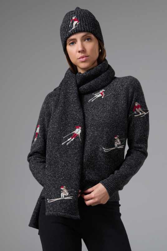detail Unisex čepice Alp N Rock Embroidered Skier Beanie