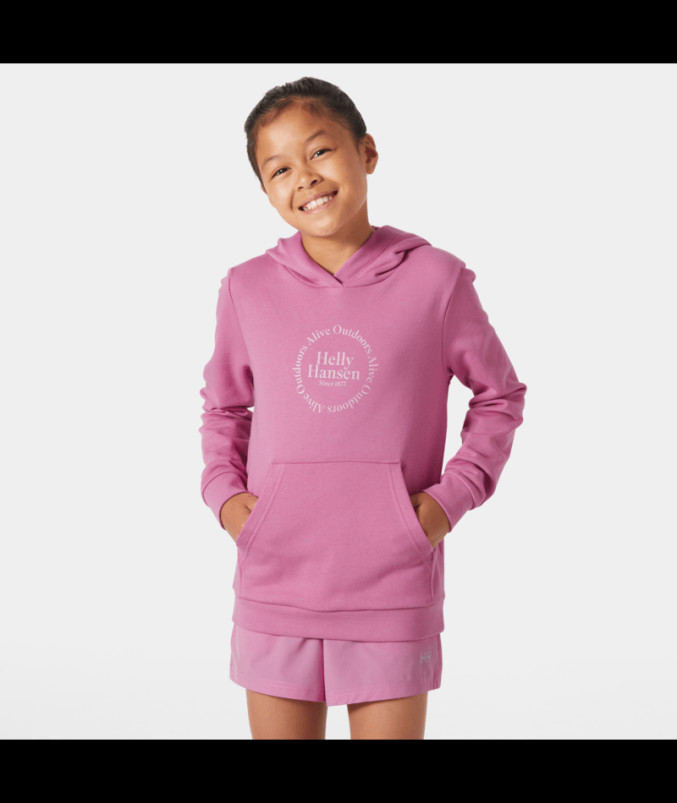 detail Dětské mikina Helly Hansen JR HH GRAPHIC HOODIE