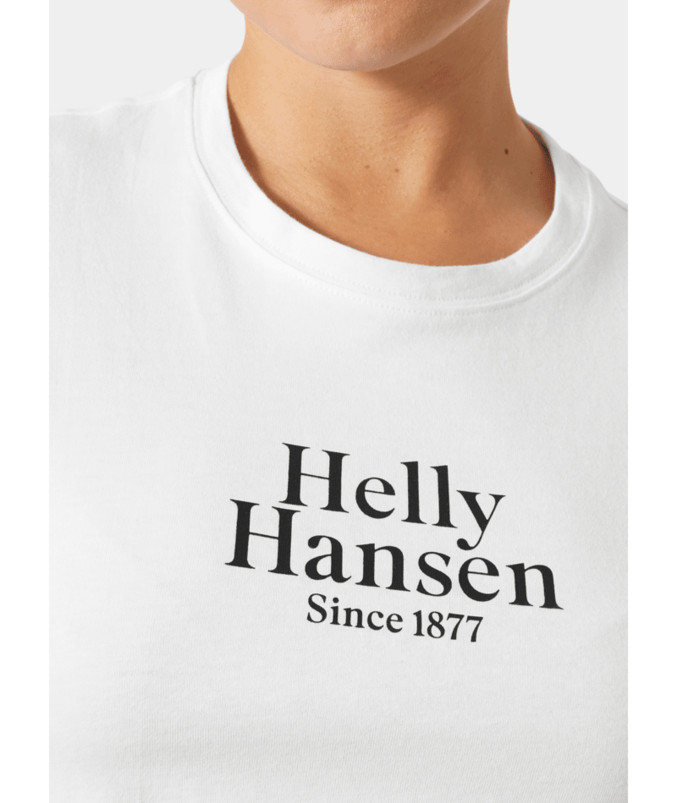 detail Dámské tričko Helly Hansen W CORE GRAPHIC T-SHIRT