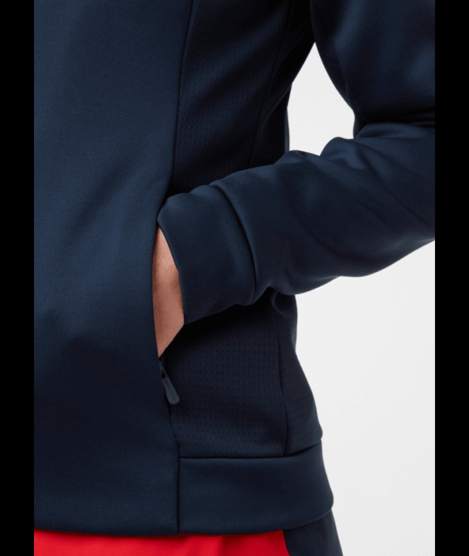 detail Dámská bunda Helly Hansen W CREW FLEECE JACKET